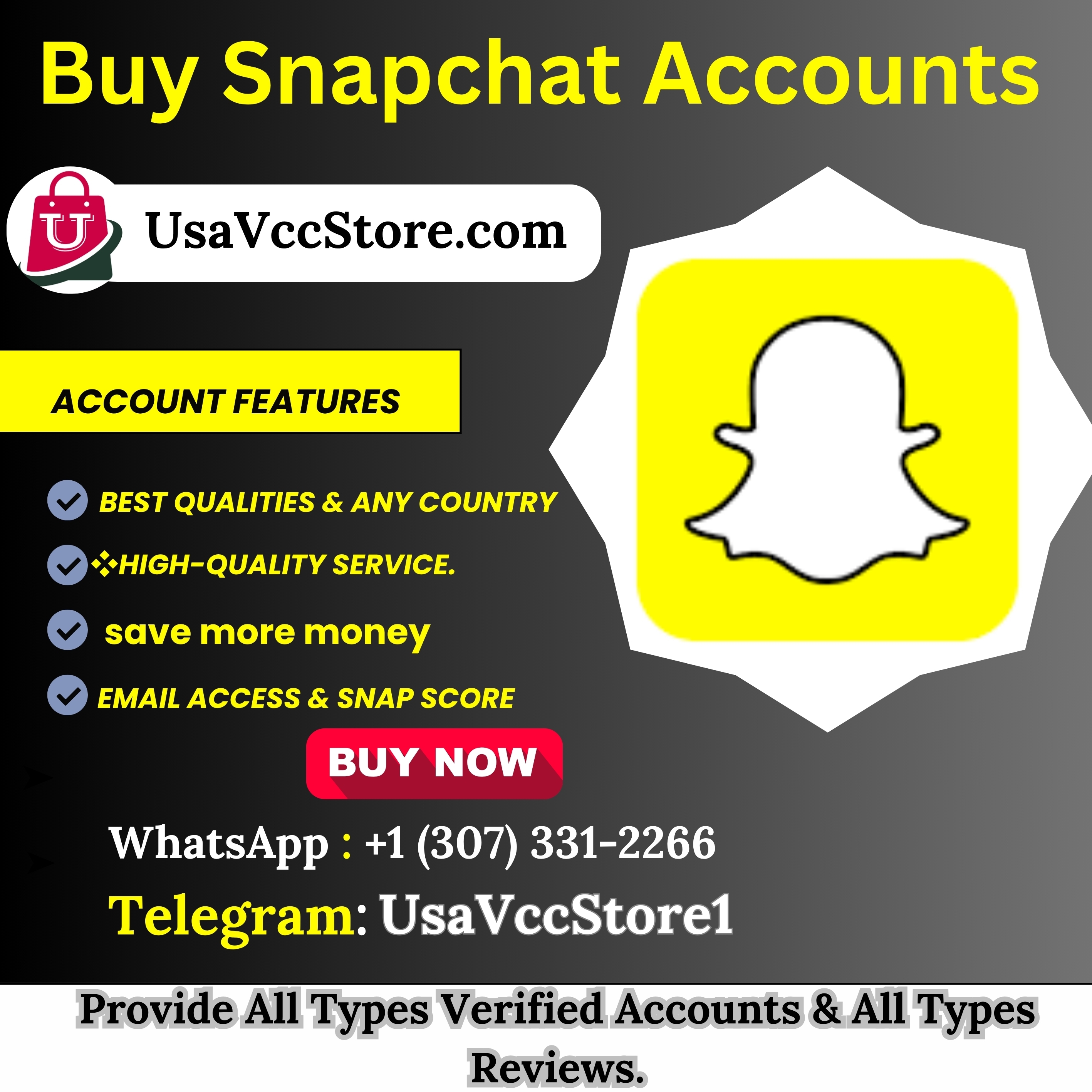 Buy Snapchat Accounts Boost Your Business